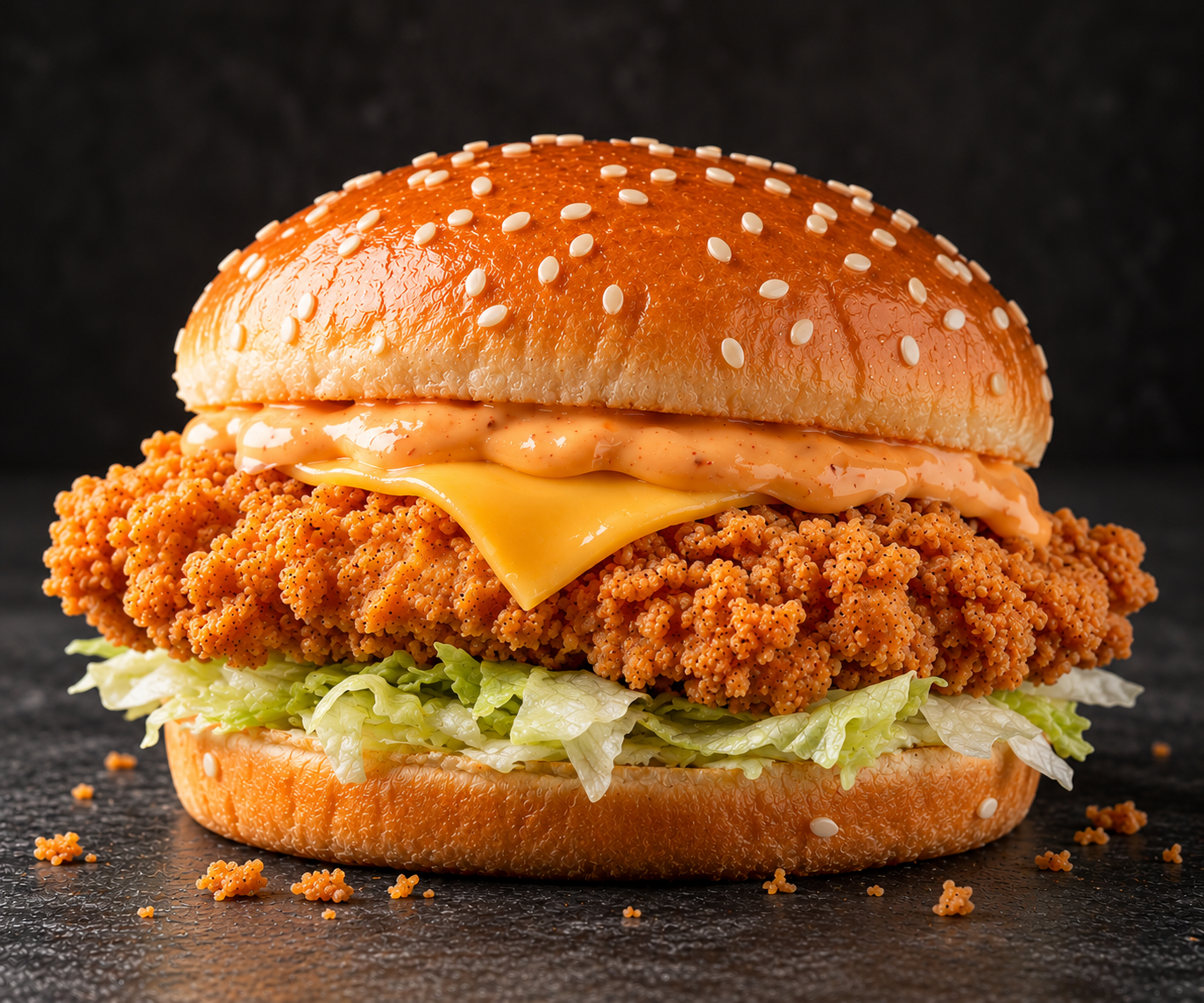 FusionCrunch Chicken Burger